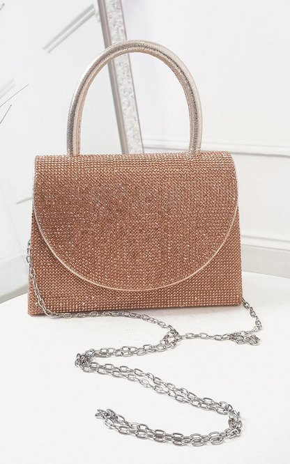 Elegant Diamante Embellished Handbag – Perfect for Special Occasions