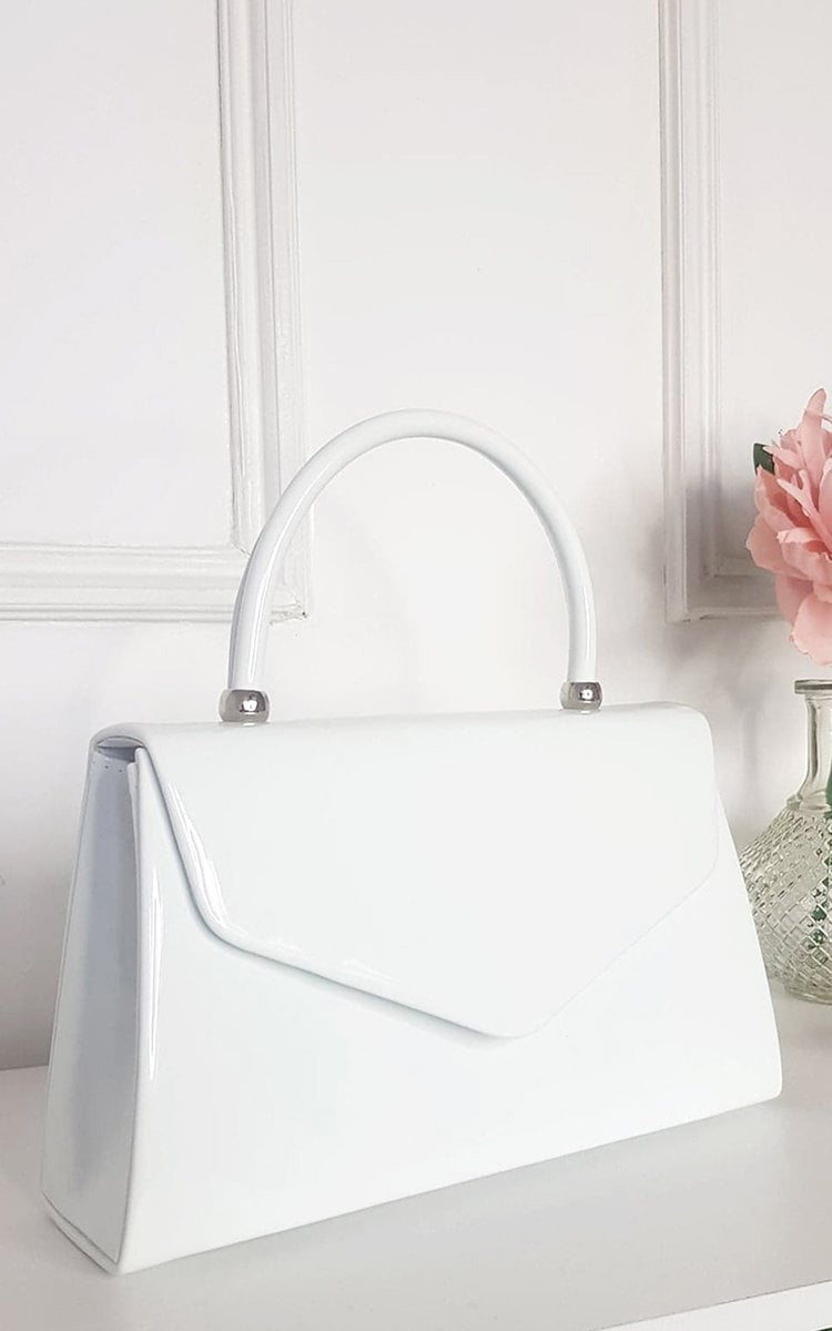 Chic Envelope Handbag - Versatile Faux Leather Purse