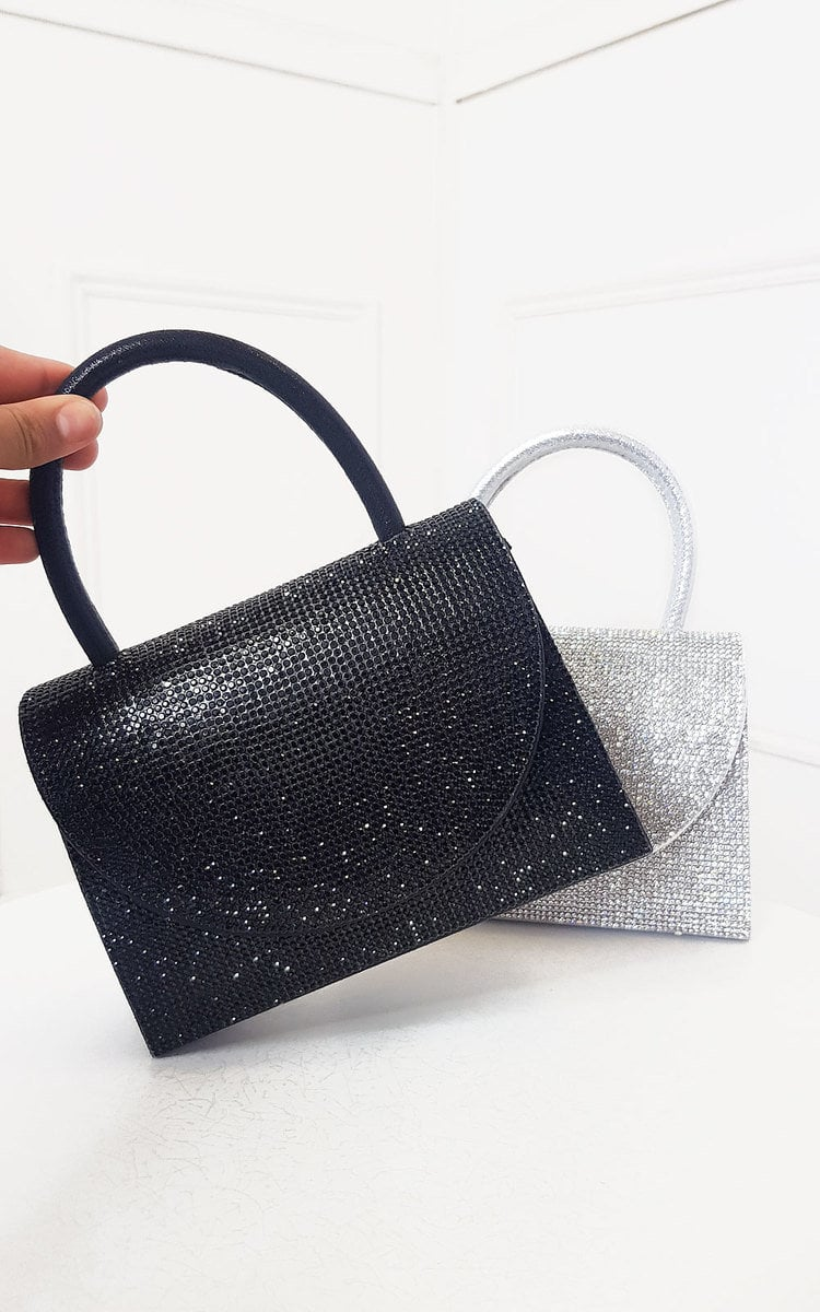 Elegant Diamante Embellished Handbag – Perfect for Special Occasions