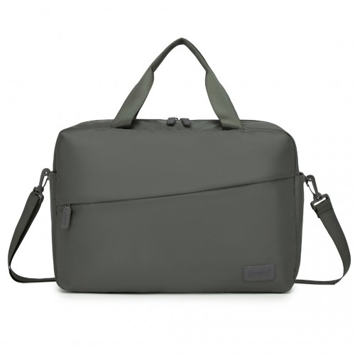 Kono Water-Resistant Travel Bag with Laptop Sleeve - Multi-Functional Large Capacity Tote for Men & Women – Grey
