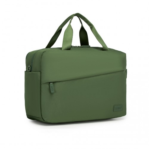Kono Water-Resistant Travel Bag with Laptop Sleeve – Multi-Functional Large Capacity Tote for Business & Weekend – Green
