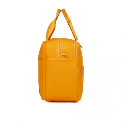 Kono Water-Resistant Travel Bag with Laptop Sleeve - Multi-Functional Large Capacity Tote for Business & Weekend - Yellow