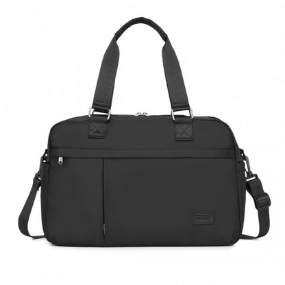 Kono Multi-functional Travel Bag - Large Tote & Duffle with Expandable Compartment & Wet/Dry Pocket - Black