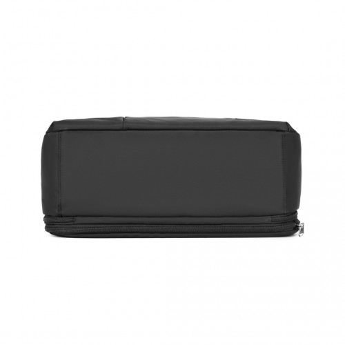 Kono Multi-functional Travel Bag - Large Tote & Duffle with Expandable Compartment & Wet/Dry Pocket - Black