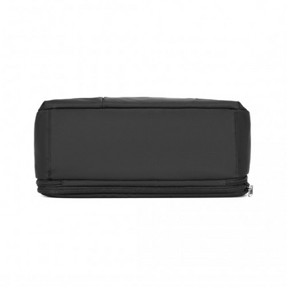 Kono Multi-functional Travel Bag - Large Tote & Duffle with Expandable Compartment & Wet/Dry Pocket - Black