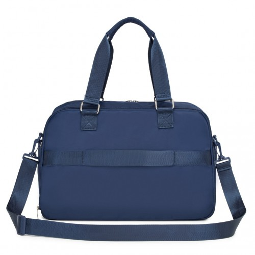 Kono Multi-functional Travel Bag with Expandable Compartment and Wet/Dry Pocket - Navy