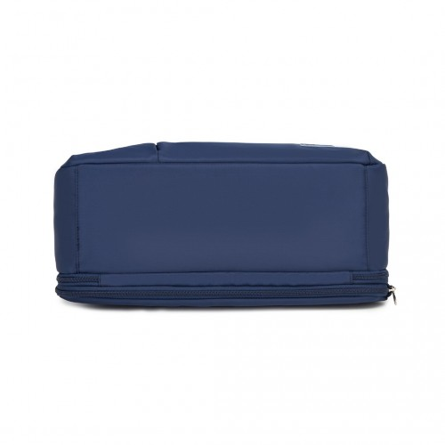 Kono Multi-functional Travel Bag with Expandable Compartment and Wet/Dry Pocket - Navy