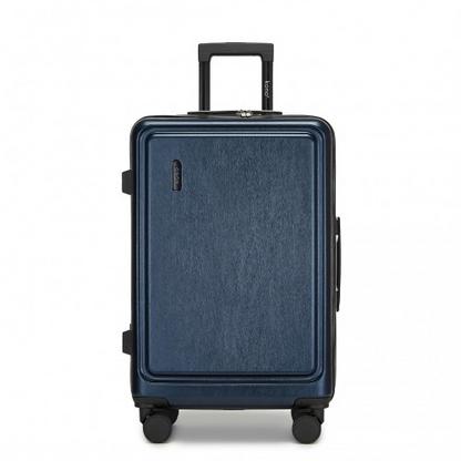 KSK2493 - Kono Durable 24 Inch ABS+PC Hardshell Suitcase with TSA Lock Lightweight Travel Luggage with 360° Spinner Wheels - Navy