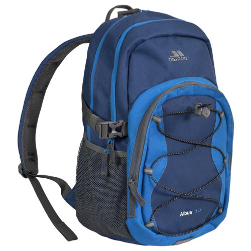 Trespass Albus 30 Litre Casual Hiking Backpack - Durable, Lightweight & Multi-Functional