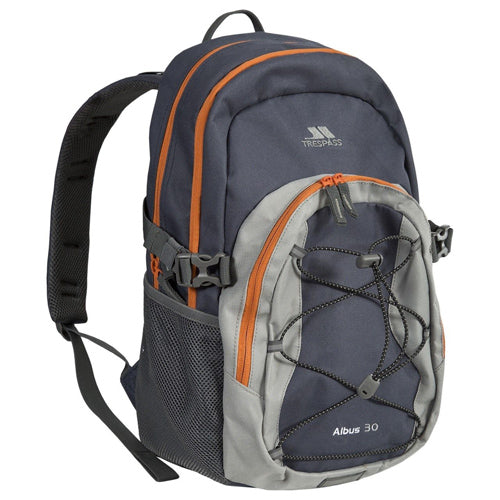 Trespass Albus 30 Litre Casual Hiking Backpack - Durable, Lightweight & Multi-Functional