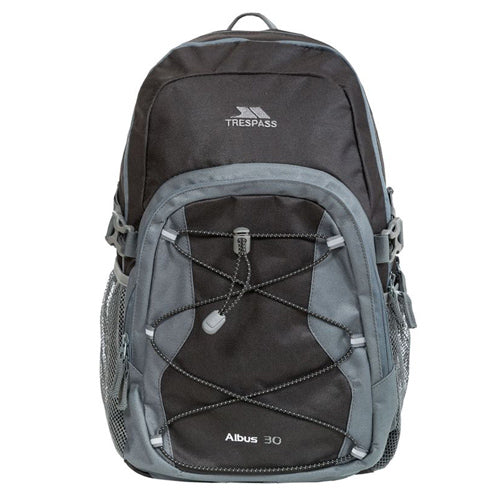 Trespass Albus 30 Litre Casual Hiking Backpack - Durable, Lightweight & Multi-Functional