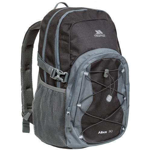Trespass Albus 30 Litre Casual Hiking Backpack - Durable, Lightweight & Multi-Functional