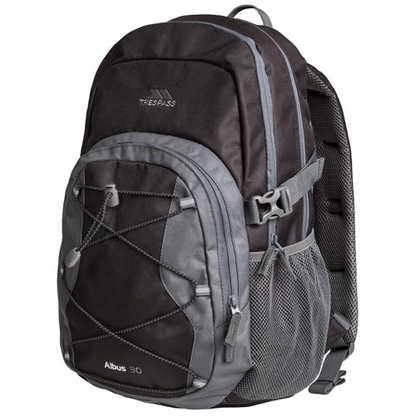 Trespass Albus 30 Litre Casual Hiking Backpack - Durable, Lightweight & Multi-Functional