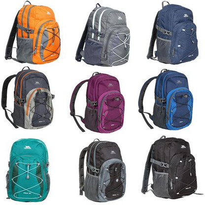 Trespass Albus 30 Litre Casual Hiking Backpack - Durable, Lightweight & Multi-Functional