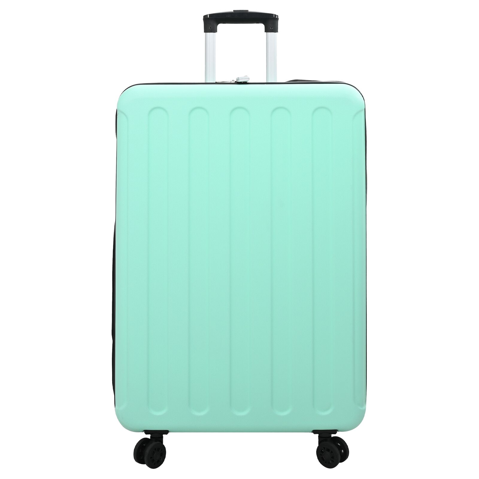 vidaXL Suitcase Folding Mint green 50 x 30 x 76 cm ABS Plastic