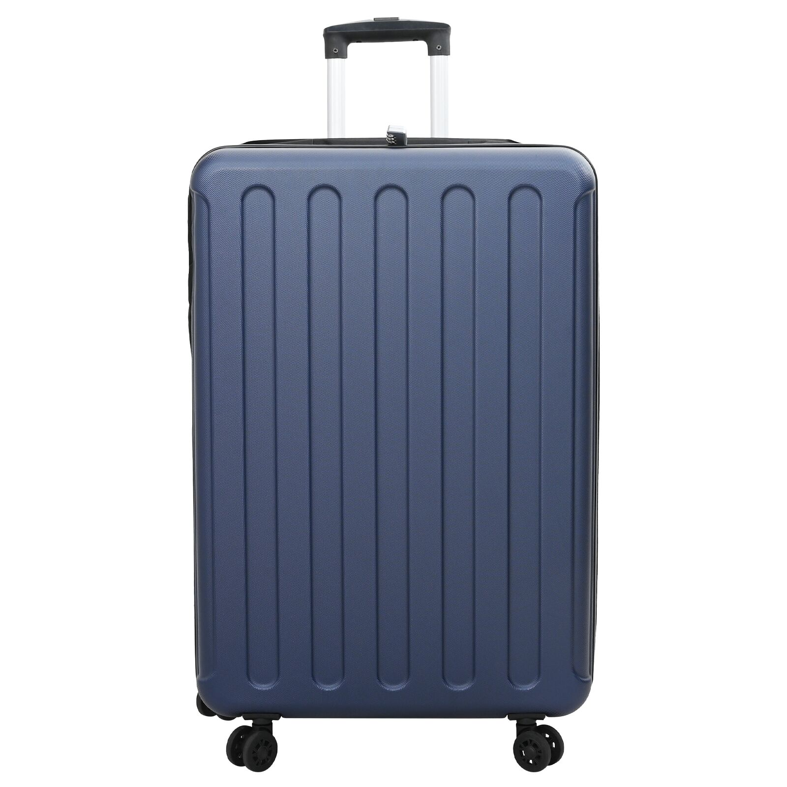 vidaXL Suitcase Folding Dark blue 50 x 30 x 76 cm ABS Plastic