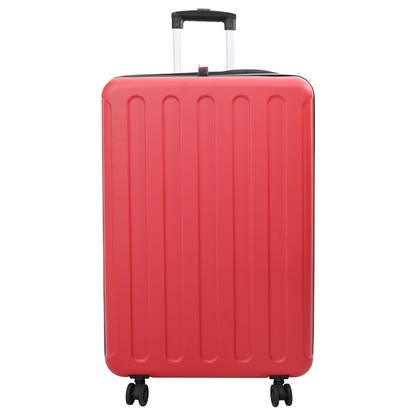 vidaXL Suitcase Folding with Lock Red 50 x 30 x 76 cm ABS Plastic