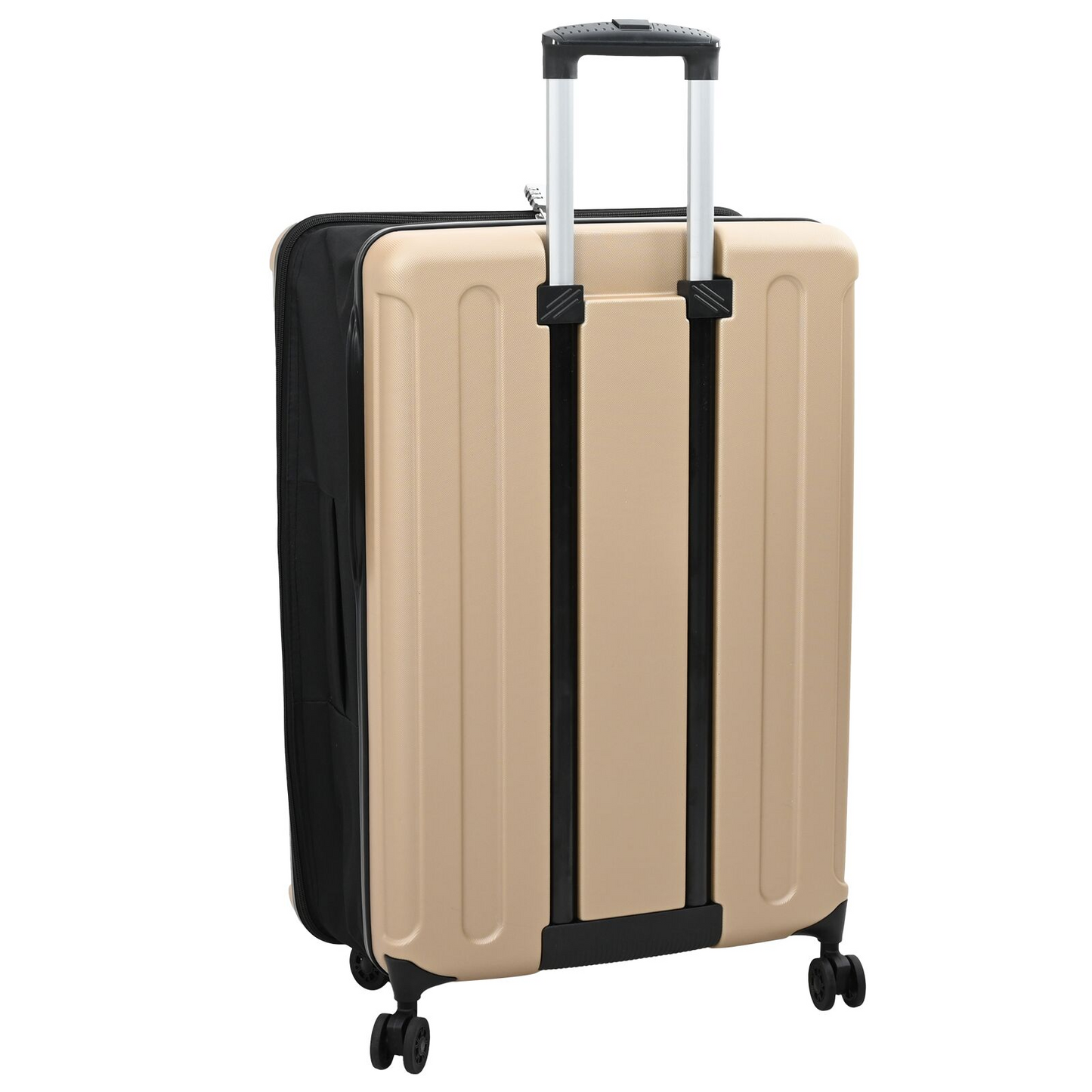 vidaXL Suitcase Folding Champagne 50 x 30 x 76 cm ABS Plastic