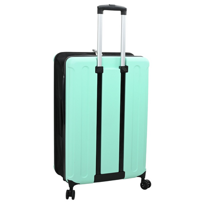 vidaXL Suitcase Folding Mint green 50 x 30 x 76 cm ABS Plastic