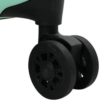 vidaXL Suitcase Folding Mint green 43 x 27 x 66 cm ABS Plastic