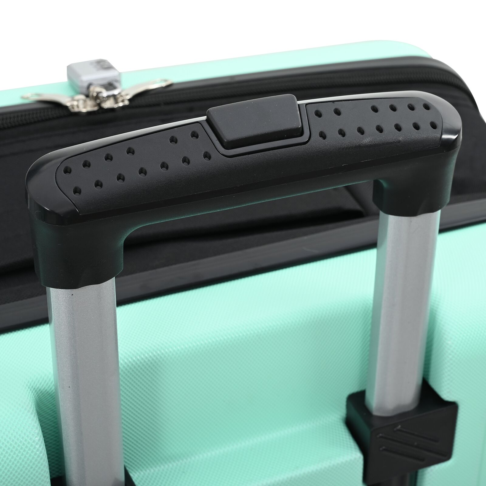 vidaXL Suitcase Folding Mint green 43 x 27 x 66 cm ABS Plastic