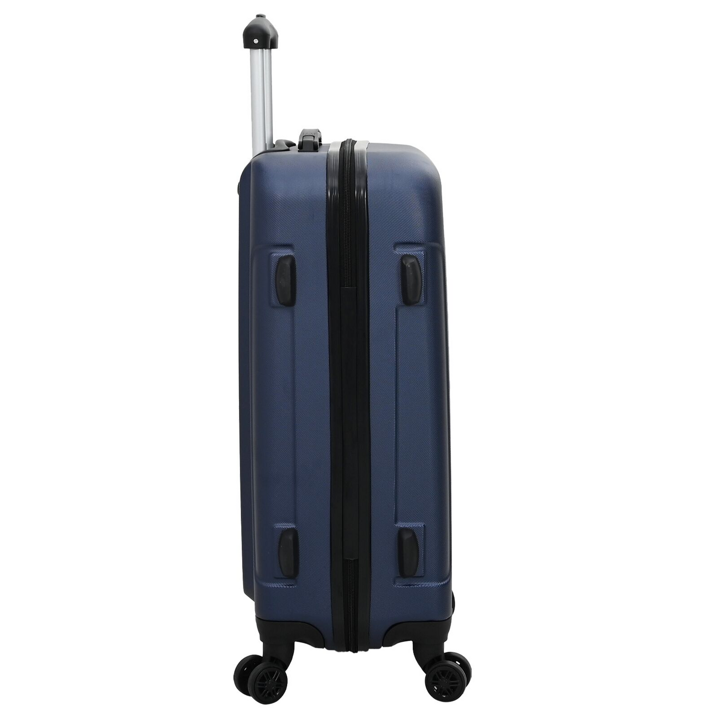 vidaXL Suitcase with Lock 3 pcs Dark Blue 50 x 31 x 78 cm ABS Plastic