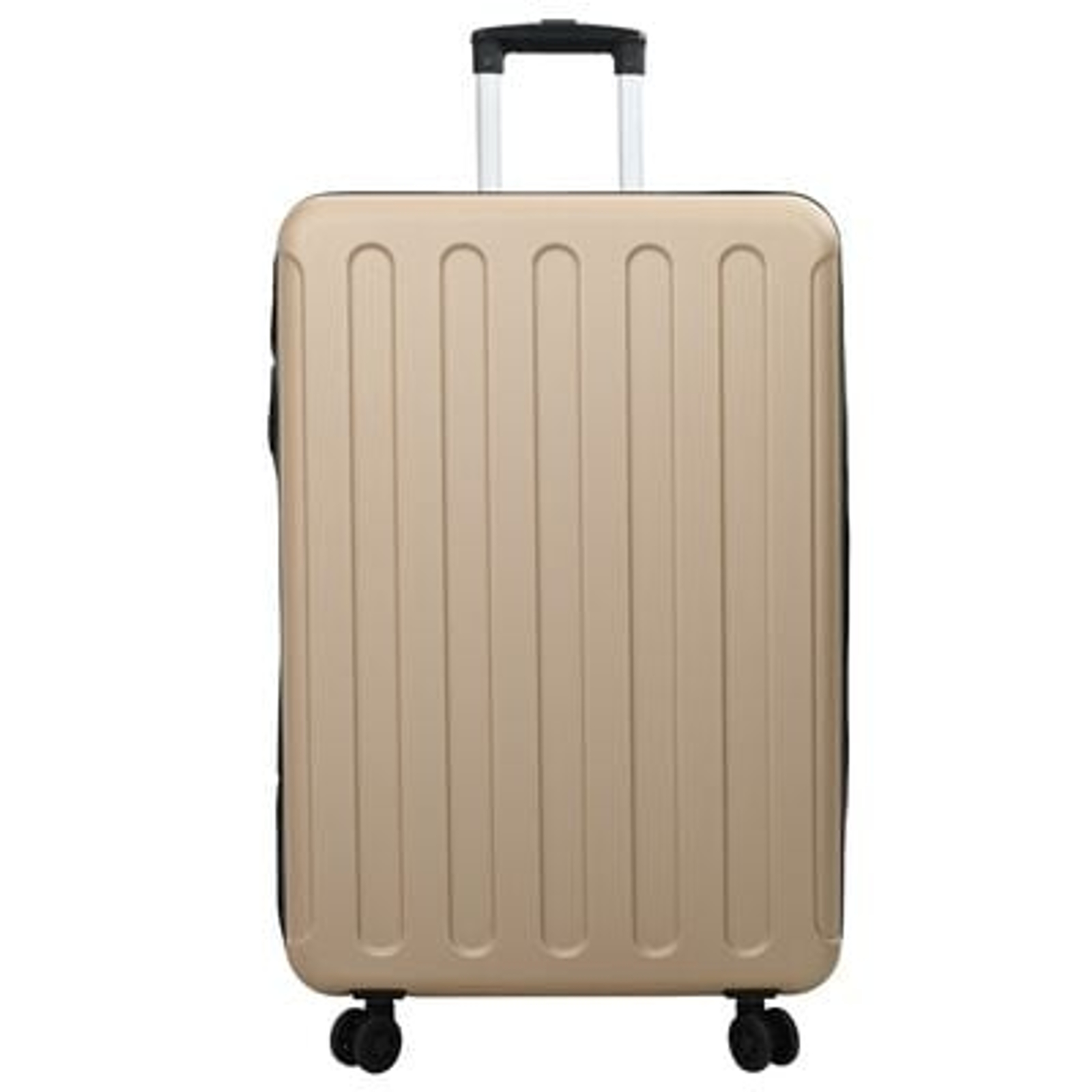 vidaXL Suitcase Folding Champagne 50 x 30 x 76 cm ABS Plastic