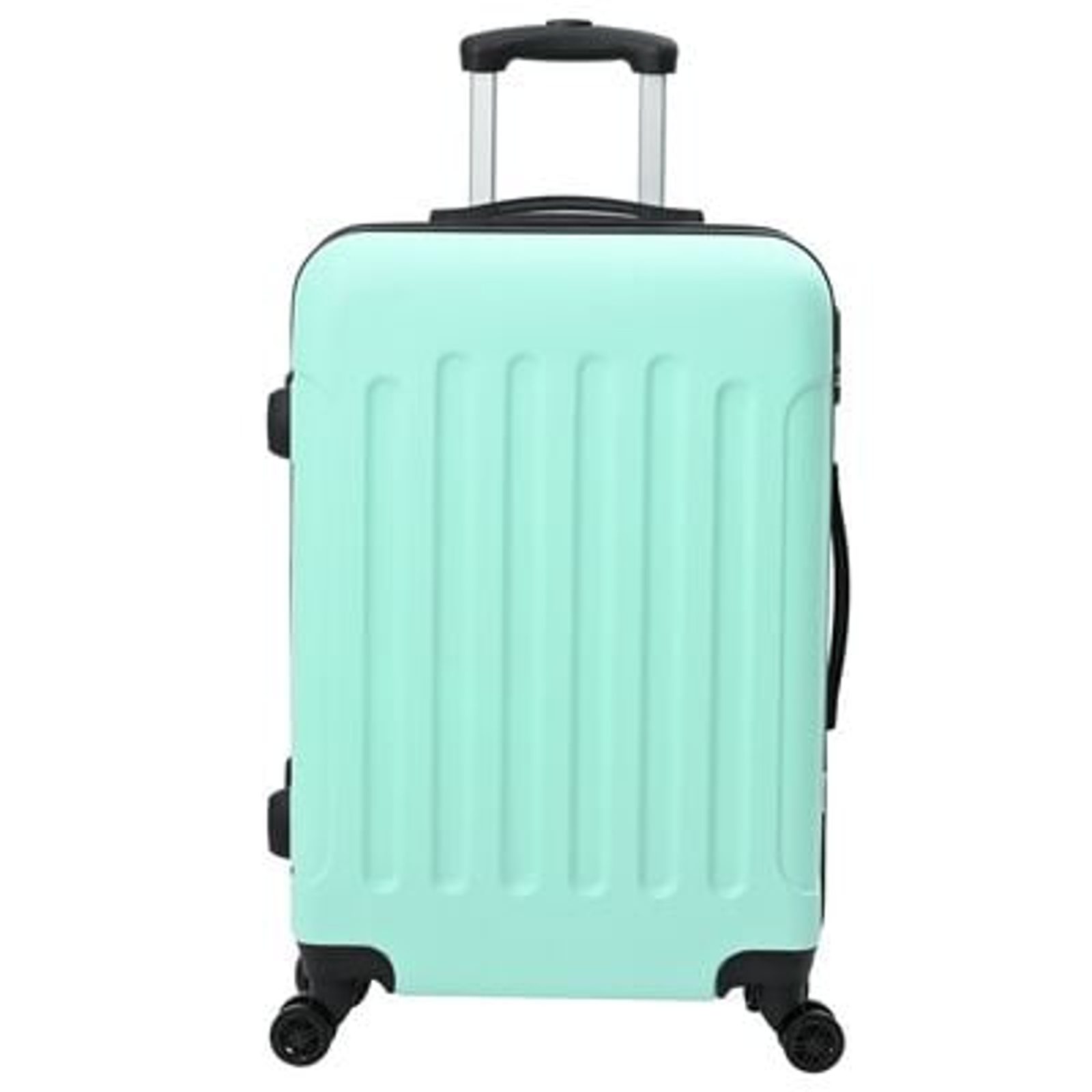 vidaXL Suitcase with Lock 3 pcs Mint green 50 x 31 x 78 cm ABS Plastic