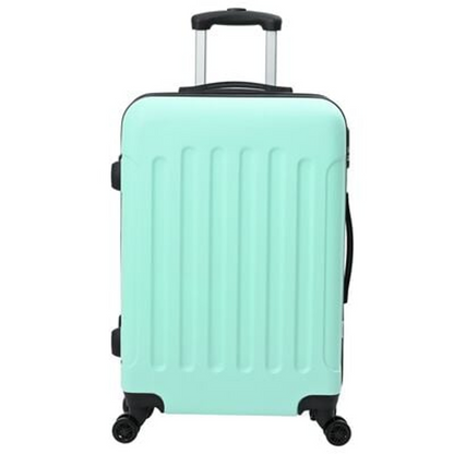 vidaXL Suitcase with Lock 3 pcs Mint green 50 x 31 x 78 cm ABS Plastic