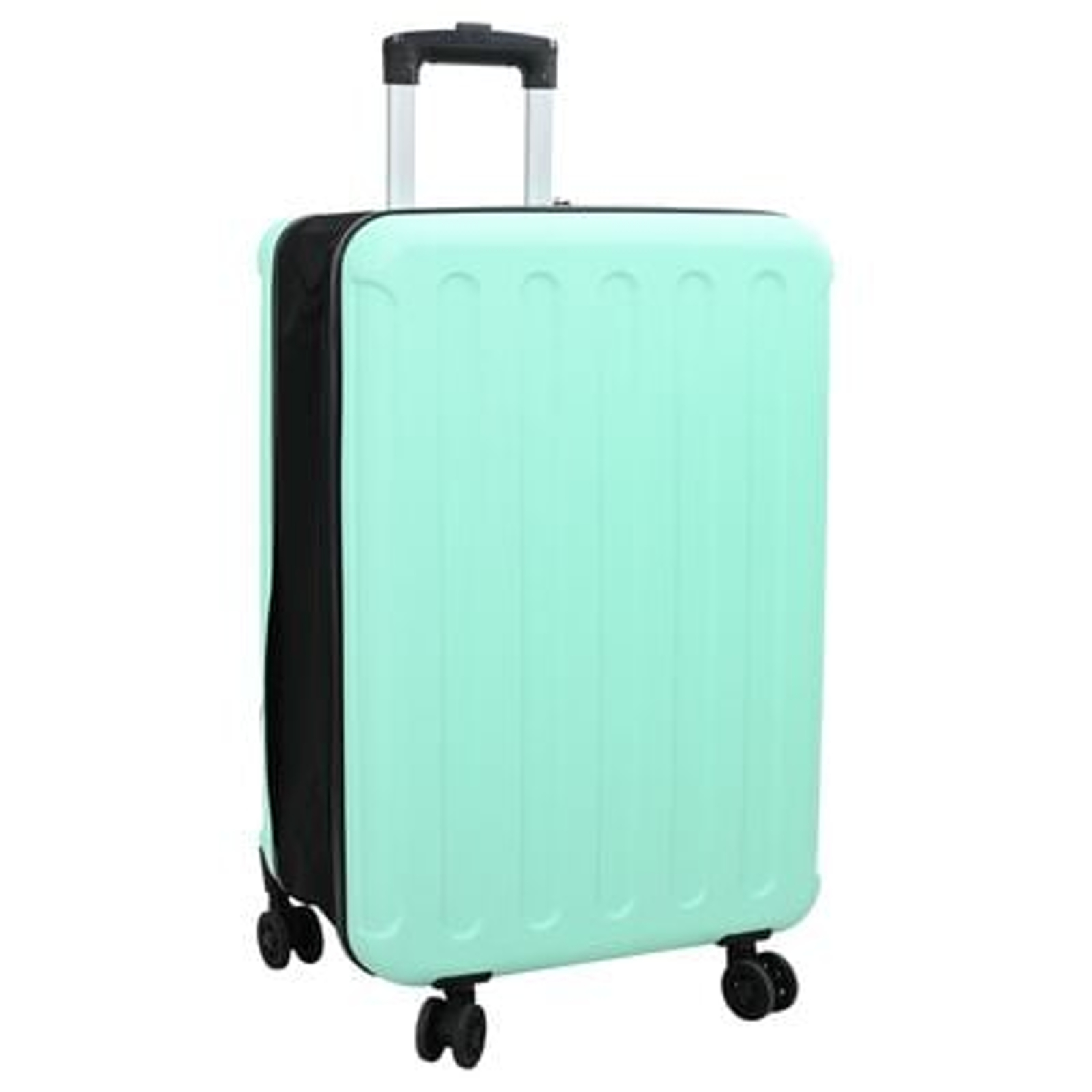 vidaXL Suitcase Folding Mint green 43 x 27 x 66 cm ABS Plastic