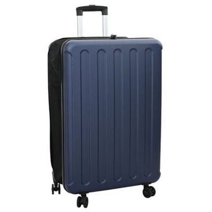 vidaXL Suitcase Folding Dark blue 50 x 30 x 76 cm ABS Plastic