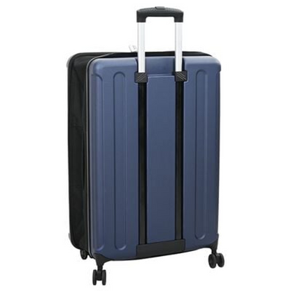 vidaXL Suitcase Folding Dark blue 50 x 30 x 76 cm ABS Plastic