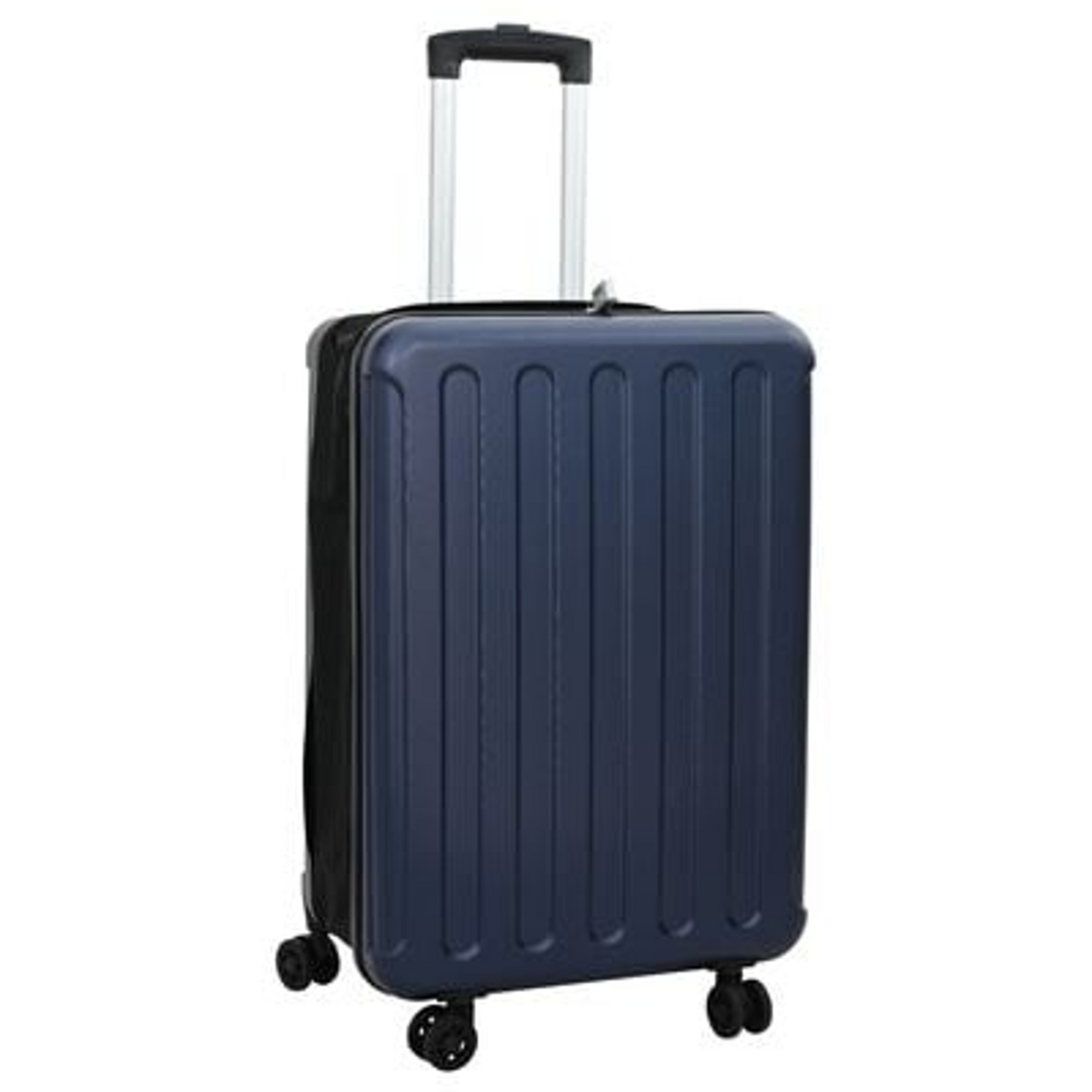 vidaXL Suitcase Folding Dark blue 43 x 27 x 66 cm ABS Plastic