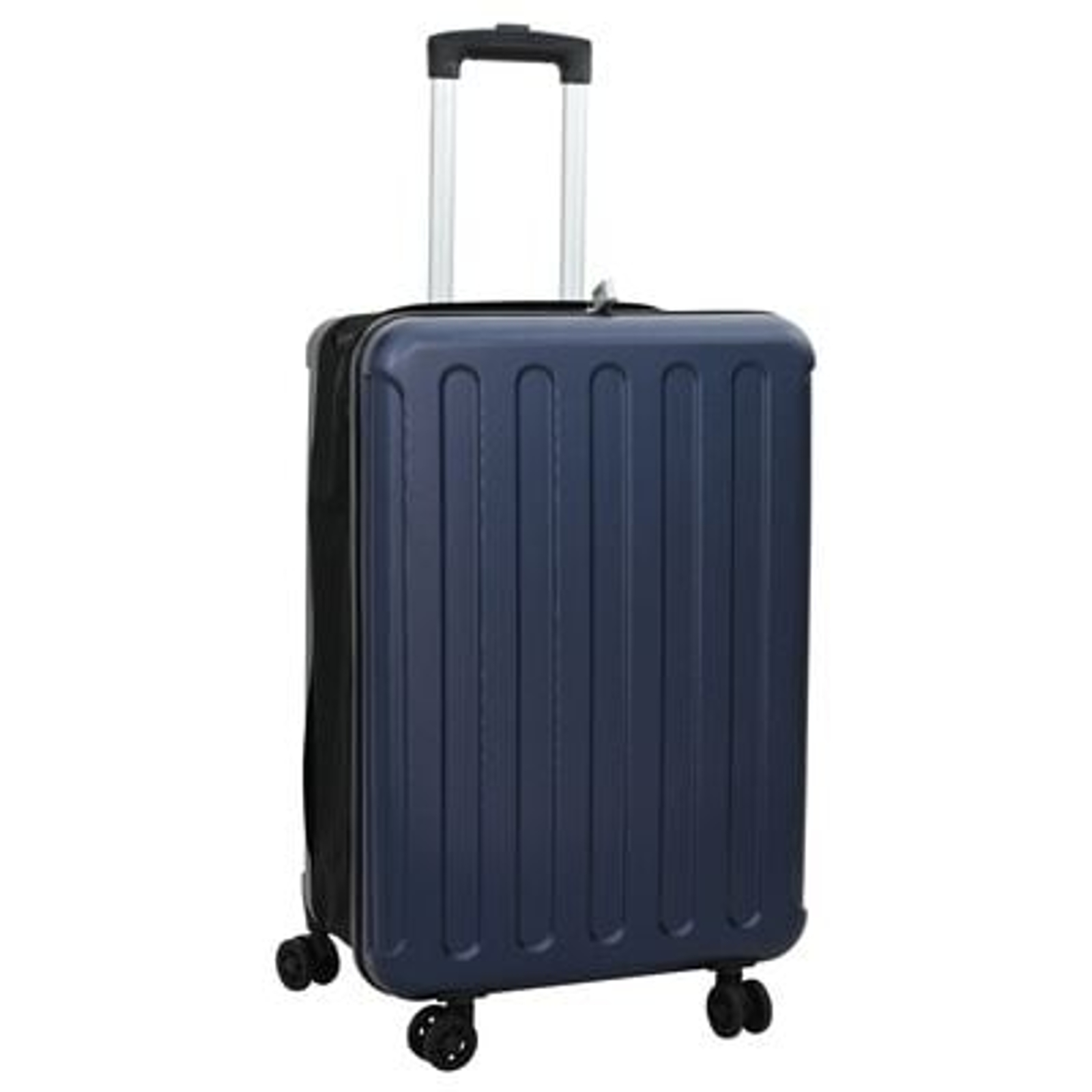 vidaXL Suitcase Folding Dark blue 43 x 27 x 66 cm ABS Plastic