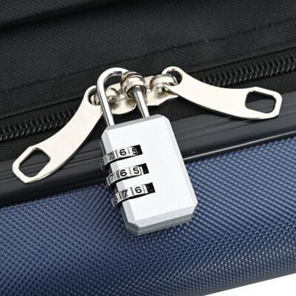 vidaXL Dark Blue Suitcase Folding 34 x 23 x 55.5 cm | ABS Plastic Travel Luggage