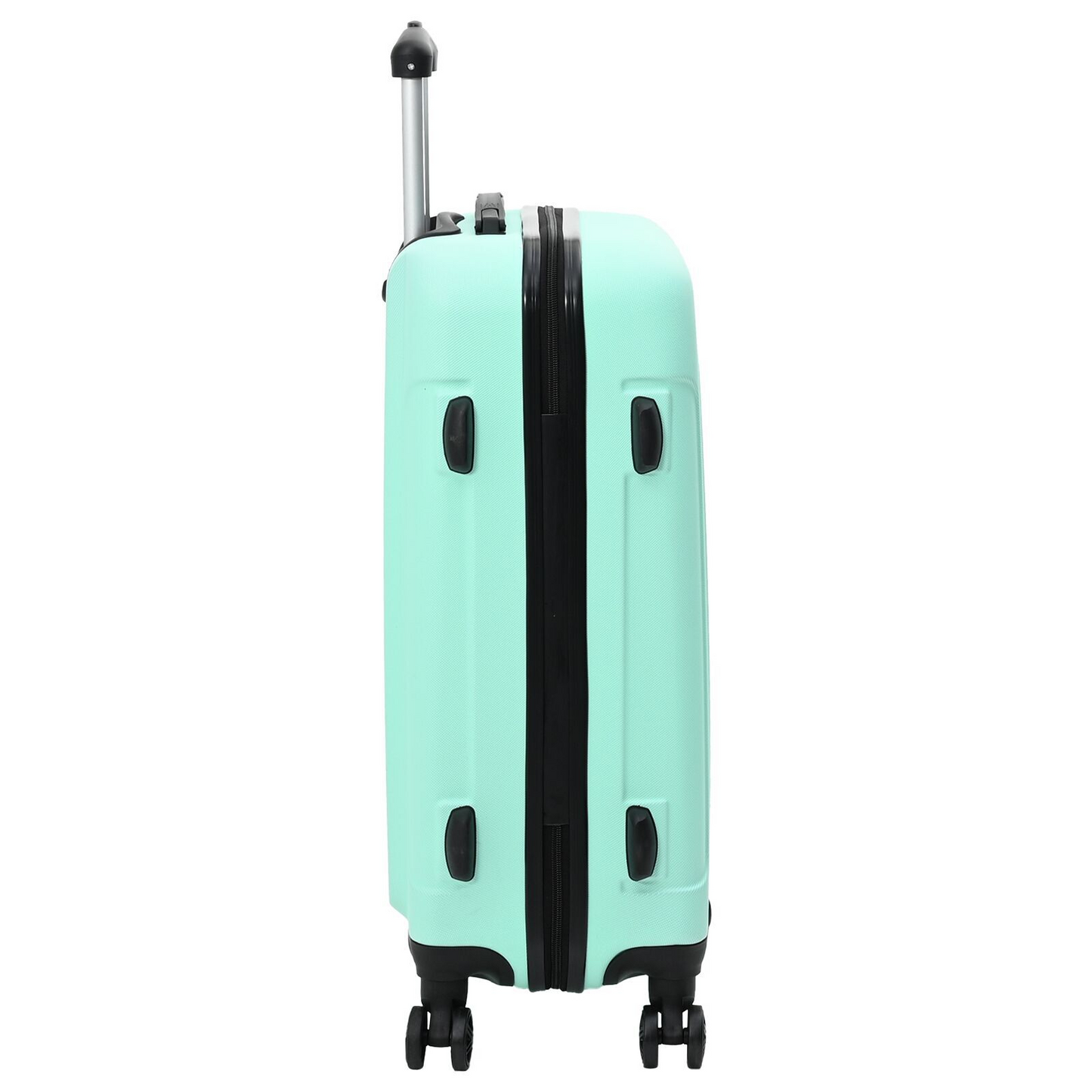 vidaXL Suitcase with Lock 3 pcs Mint green 50 x 31 x 78 cm ABS Plastic