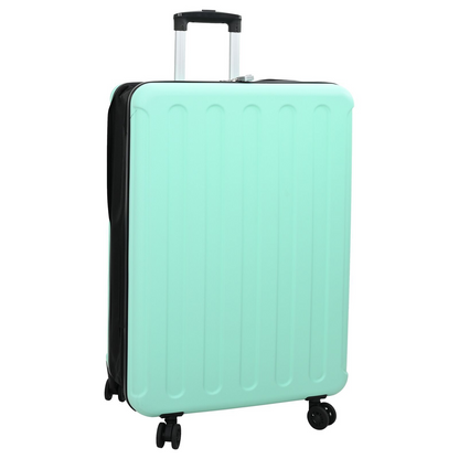 vidaXL Suitcase Folding Mint green 50 x 30 x 76 cm ABS Plastic