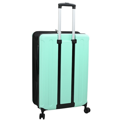 vidaXL Suitcase Folding Mint green 50 x 30 x 76 cm ABS Plastic
