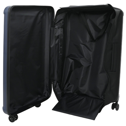 vidaXL Suitcase Folding Dark blue 50 x 30 x 76 cm ABS Plastic