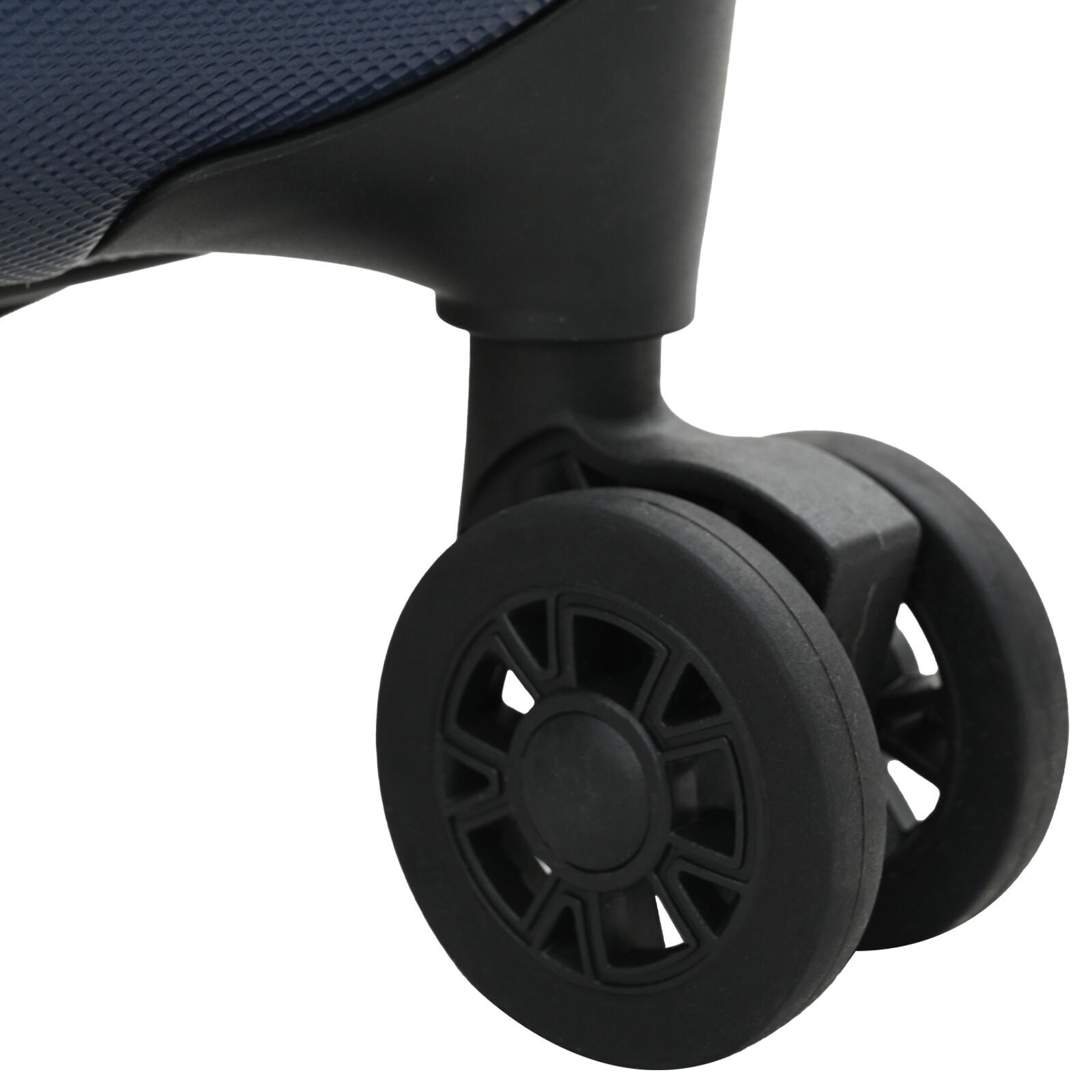 vidaXL Suitcase Folding Dark blue 50 x 30 x 76 cm ABS Plastic