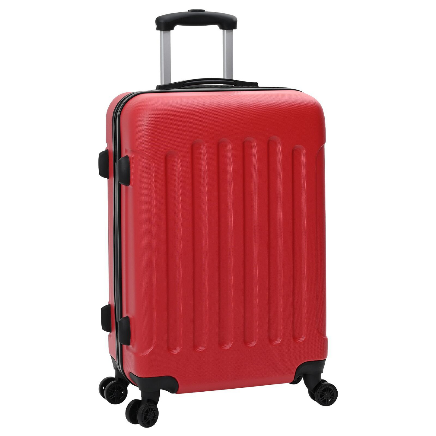 vidaXL Suitcase with Lock 3 pcs Red 50 x 31 x 78 cm ABS Plastic