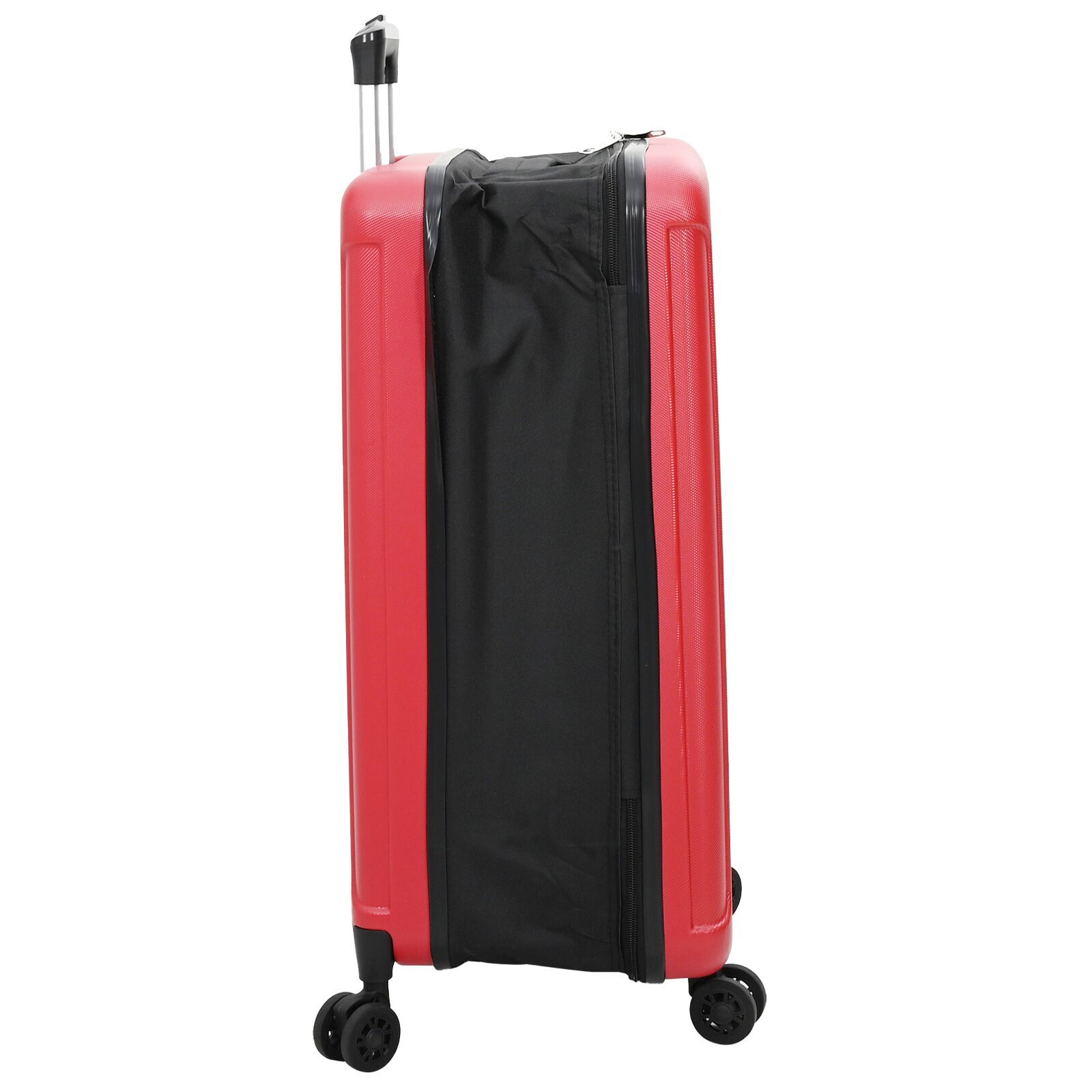 vidaXL Suitcase Folding with Lock Red 50 x 30 x 76 cm ABS Plastic