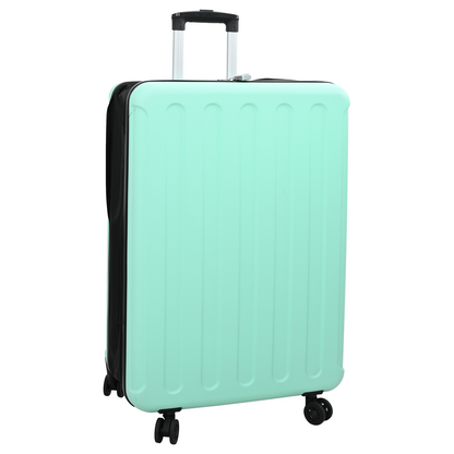 vidaXL Suitcase Folding Mint green 50 x 30 x 76 cm ABS Plastic