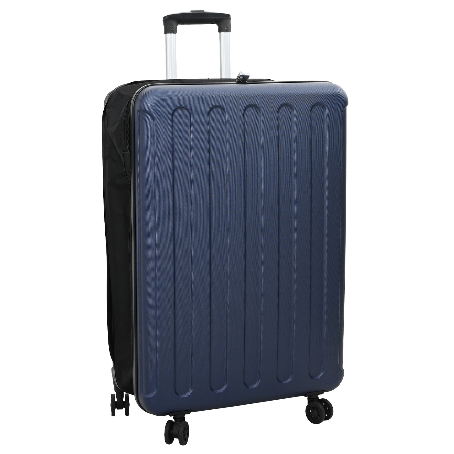 vidaXL Suitcase Folding Dark blue 50 x 30 x 76 cm ABS Plastic
