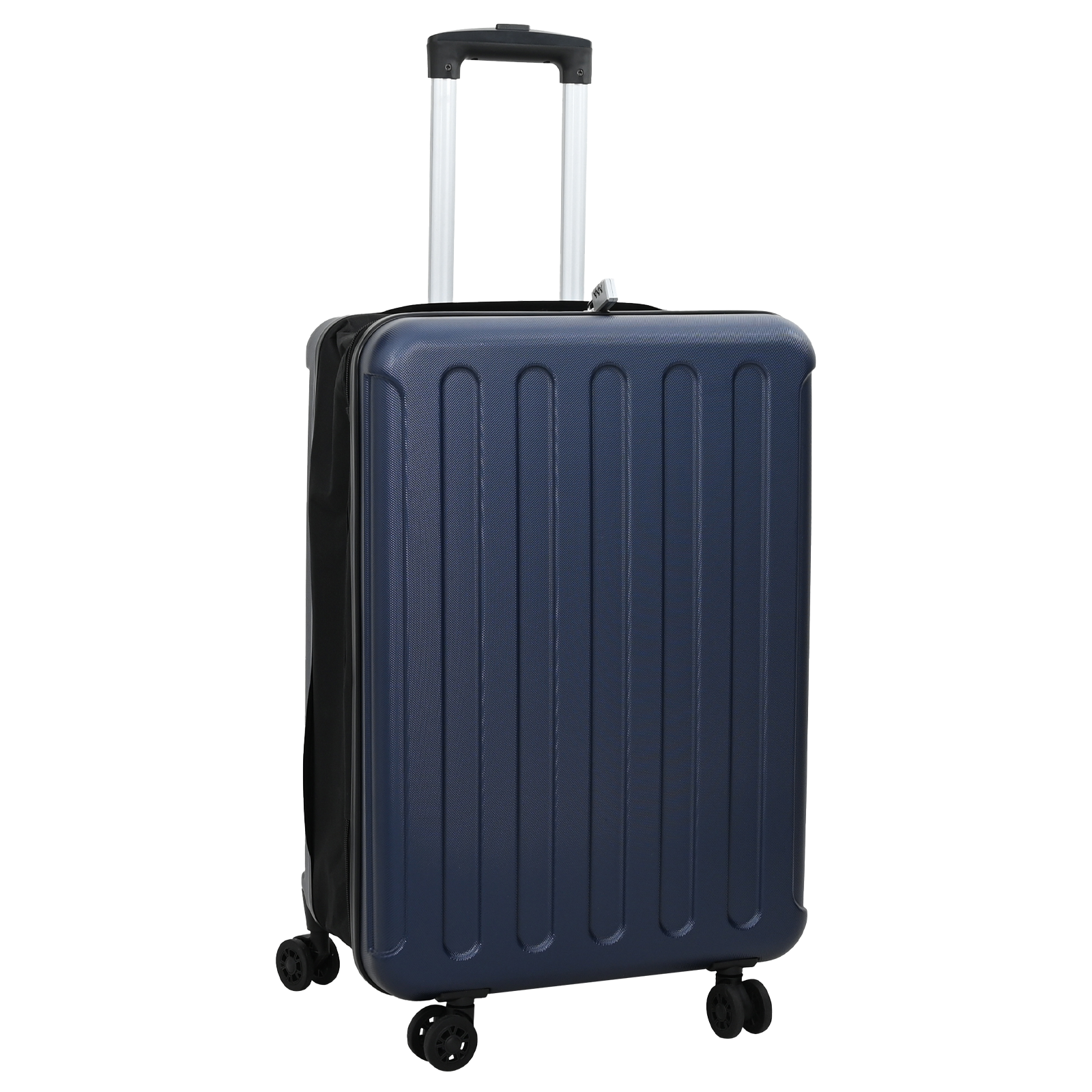 vidaXL Suitcase Folding Dark blue 43 x 27 x 66 cm ABS Plastic