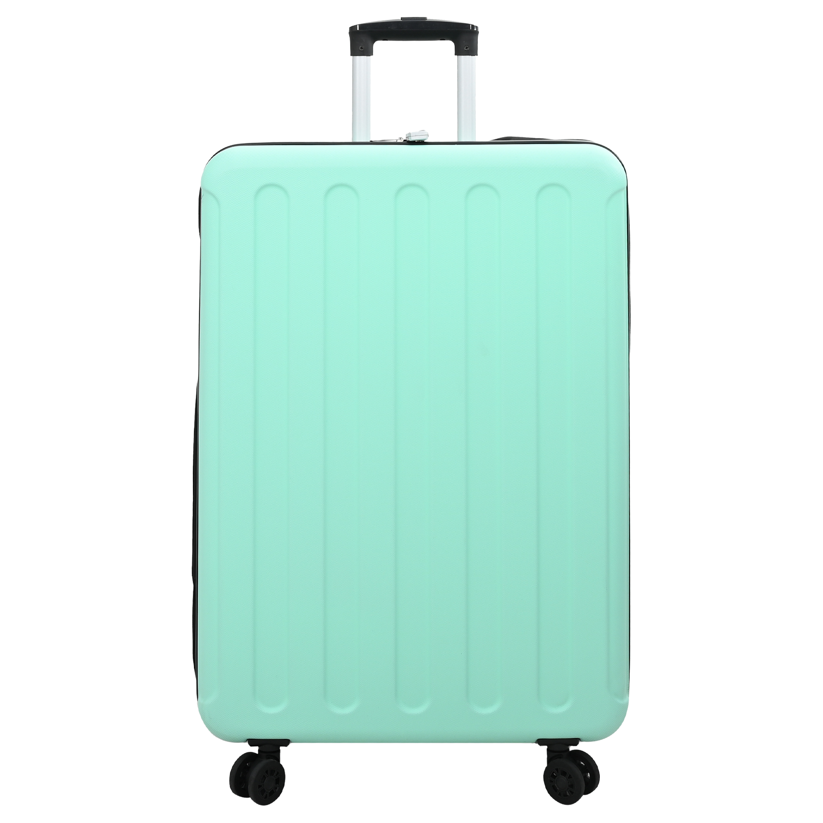 vidaXL Suitcase Folding Mint green 50 x 30 x 76 cm ABS Plastic