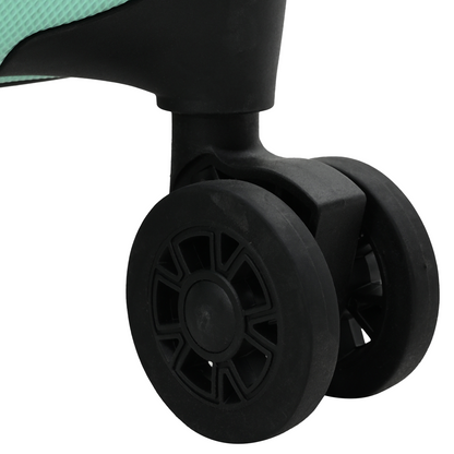 vidaXL Suitcase Folding Mint green 50 x 30 x 76 cm ABS Plastic