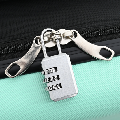 vidaXL Suitcase Folding Mint green 50 x 30 x 76 cm ABS Plastic