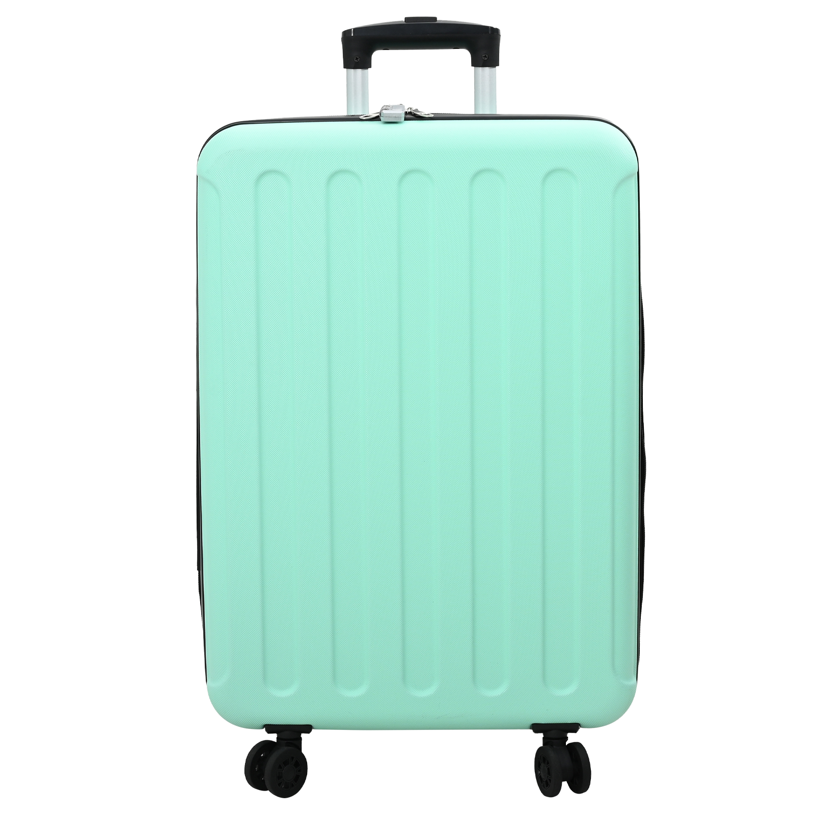 vidaXL Suitcase Folding Mint green 43 x 27 x 66 cm ABS Plastic