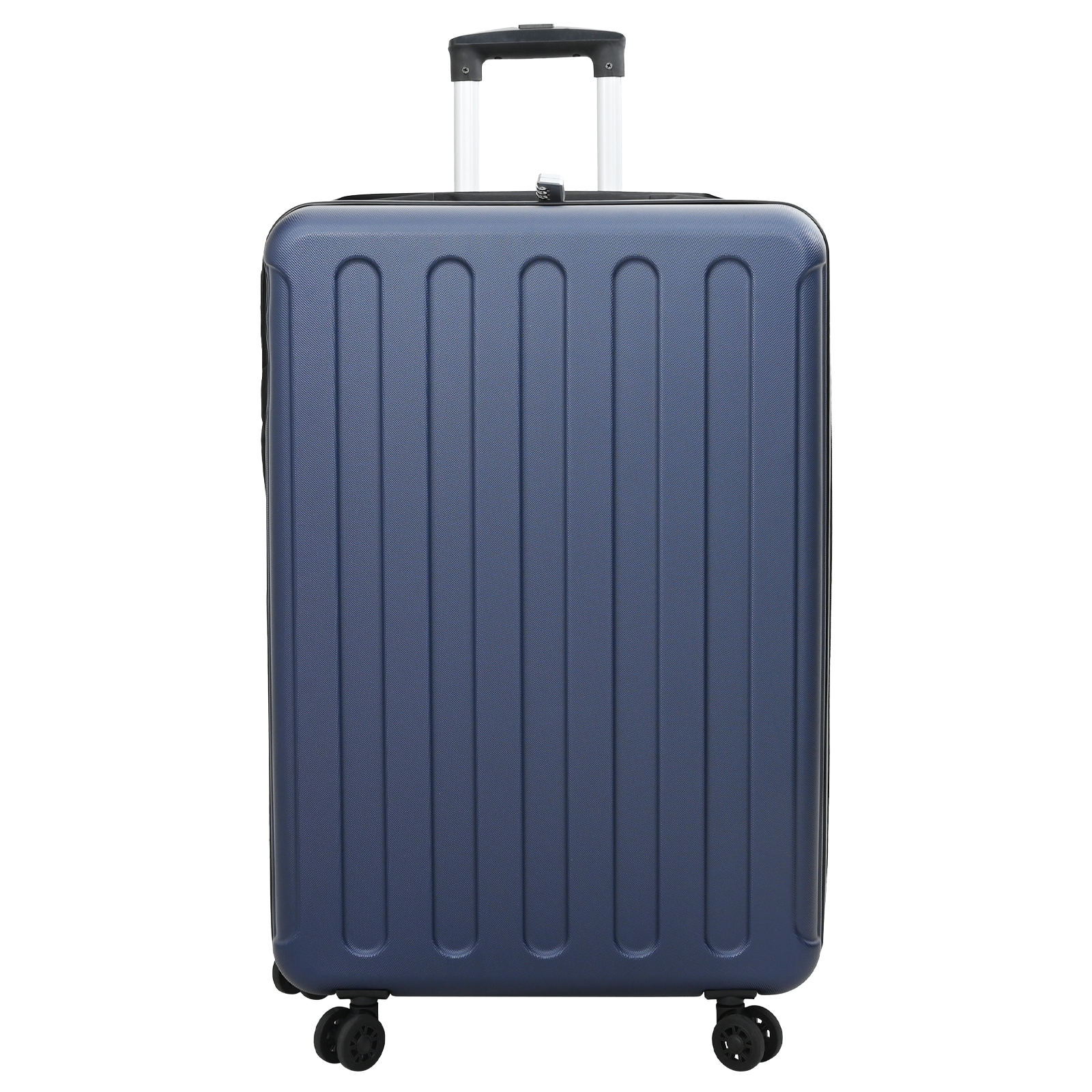 vidaXL Suitcase Folding Dark blue 50 x 30 x 76 cm ABS Plastic